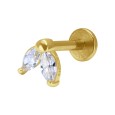 Tragus Piercing with Titanium Bar TRP-2692-TI